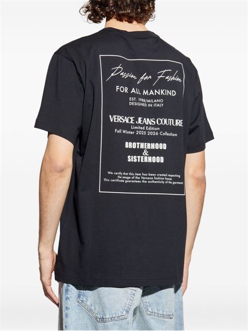 T-shirt uomo maniche corte Versace jeans Couture | 79GAHE10CJ00E899
